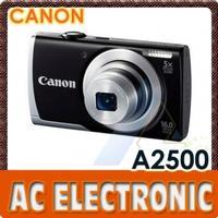 Canon PowerShot A2500 Digital Camera (Black)