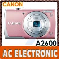 Canon PowerShot A2600 Digital Camera (Pink)