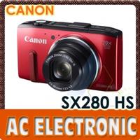 Canon PowerShot SX280 HS Digital Camera (Black)