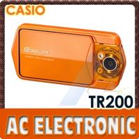Casio EX-TR200 Digital Camera (Orange)