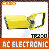 Casio EX-TR200 Digital Camera (Yellow)