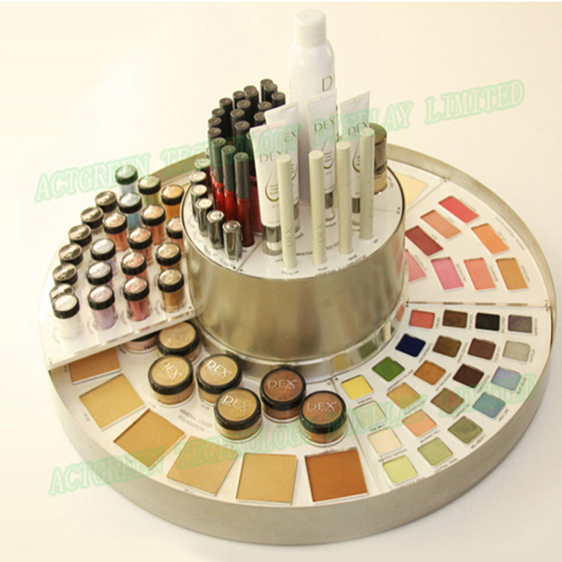 Rotatable Retail Cosmetic Display | Luxury Acrylic Display