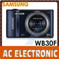 Samsung WB30F Smart Digital Camera (Cobalt Black)