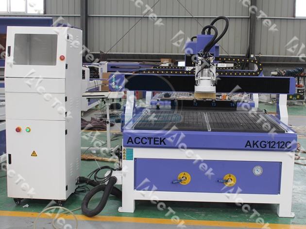 Acctek Small Cnc Router Metal Cutting