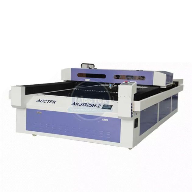  CO2 and fiber combined laser cutting machine