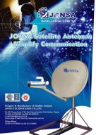 Offset dish antenna