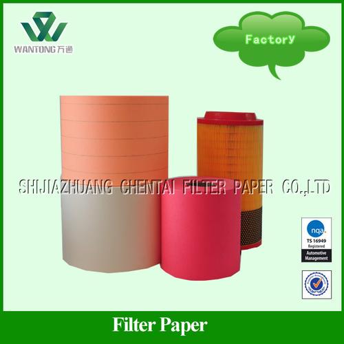 Automotive filter paper for car filters 