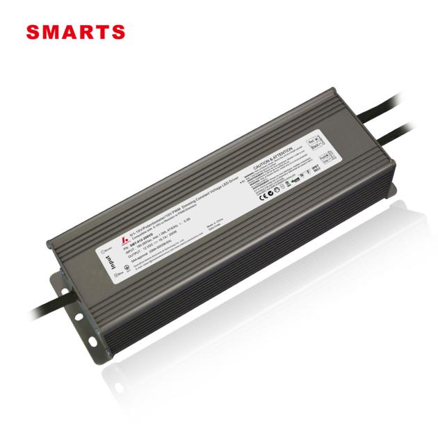 SAA CE approved constant voltage 24v 200W PWM/0-10V dimmable LED Driver