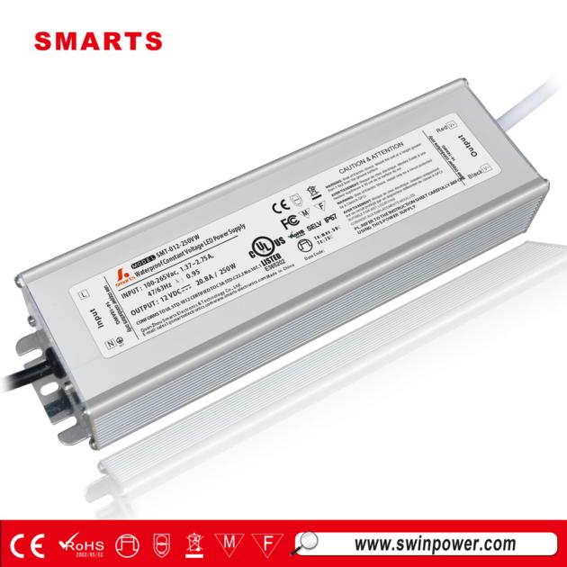 IP67 Waterproof Electronic Led Driver 250watt