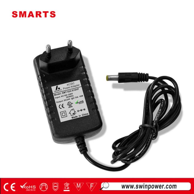 CE ROHS power adapter 18w 20w led driver UK plug adapter