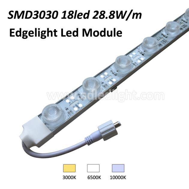Backlight bar for light box advertising sign