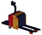 battery operated pallet truck; Model:TEPT-16-22-36