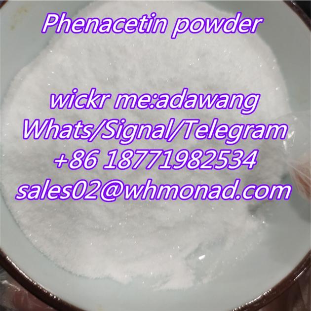 shiny phenacetin powder and usa warehouse cas 62-44-2