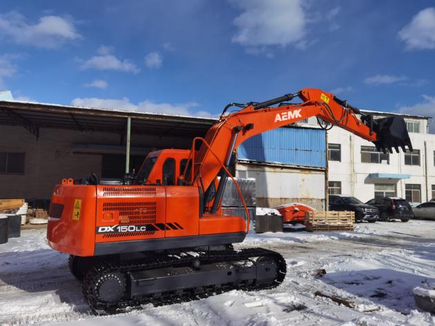 AEMK DX150LC-C Excavator DOOSAN CUMMINS engine Kawasaki hydraulic pump Excavator