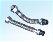 Gas meter flexible hose