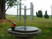 10w vertical axis wind turbine -SAWT Inc.