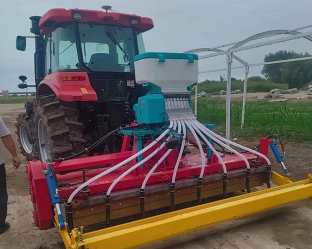 8 Rows Grass Seeding Machine With