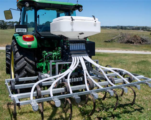 8 Rows Grass Seeding Machine With