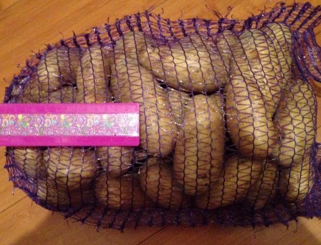 Potatoes Washed
