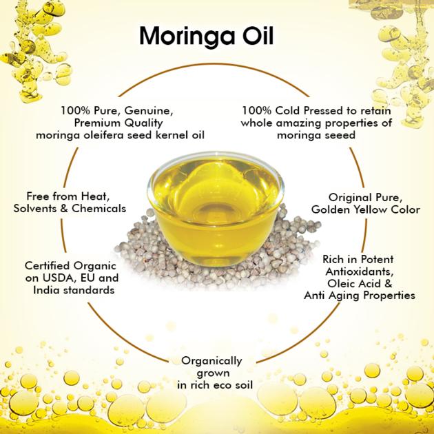Organic Moringa Seed Oil Manufacturer