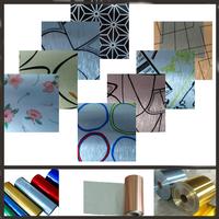 brushed decorative aluminum foil