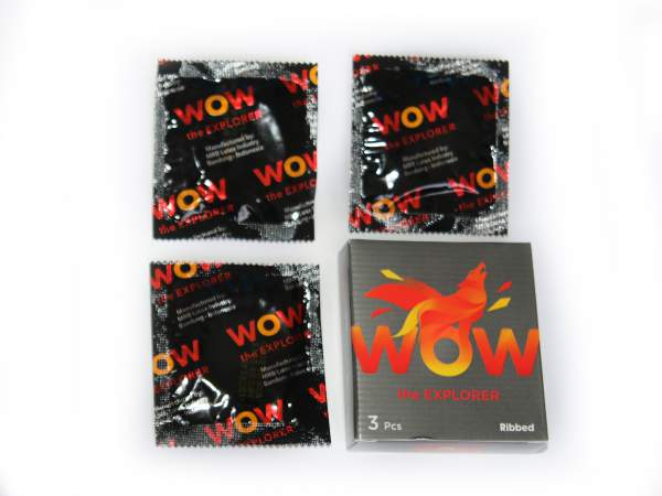 Latex Ribbed Condom