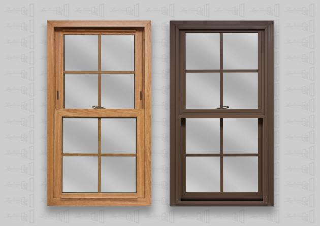 Classic Design Wood Grain Pvc Hung