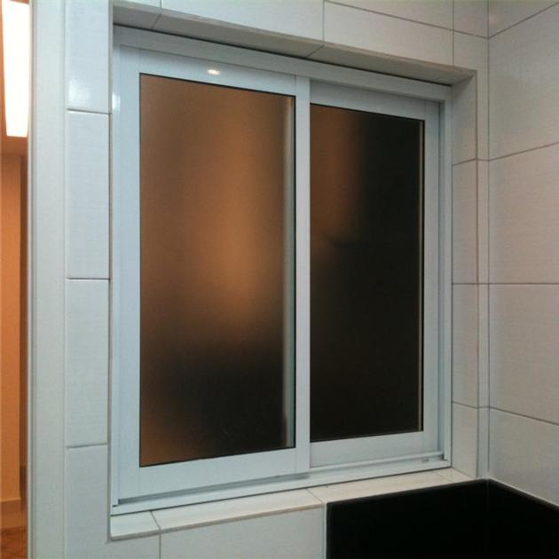 Sliding upvc window double glazed window