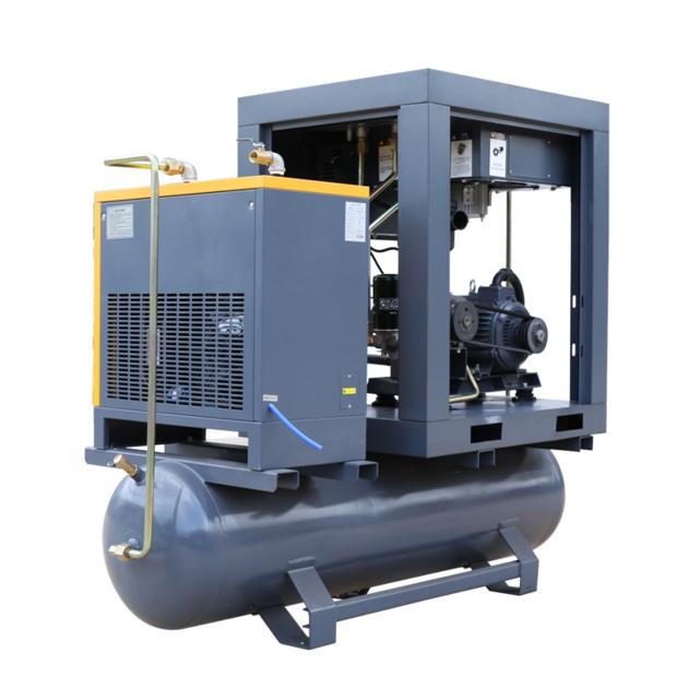 Tank Mounted Screw Air Compressor