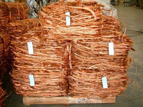 Copper Millberry / Wire Scrap 99.95% to 99.99% Purity