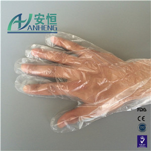 plastic gloves