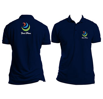 Uniform T Shirts Polo Neck