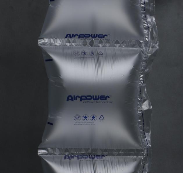 Air Power BIO DEGRADEABLE Air Pillow Bag 200mmx200mm Air Cushion Packaging Film Roll 