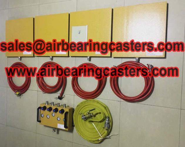 Air casters modular can be added or removed
