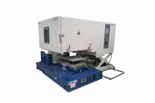 Environmental combined vibration test system