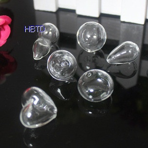 Handblown Transparent Clear Hollow Jewelry Glass Beads Spheres Many Kinds Of Molds 