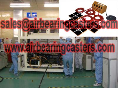 Modular air casters pictures