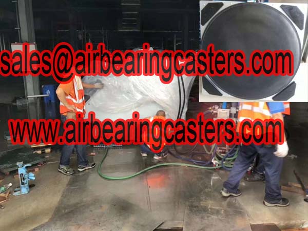 Air bearing casters modular air casters