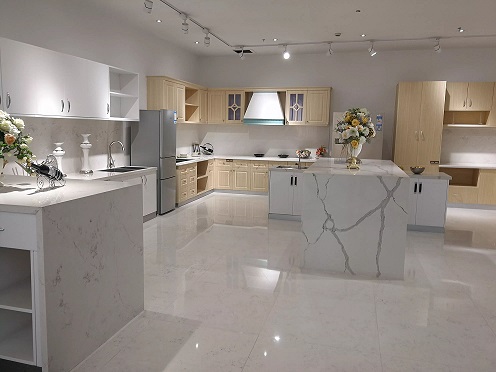 Quartz stone for kitchen table top