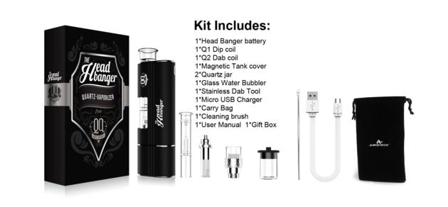 Wax Vaporizer Headbanger Dab Amp Dip
