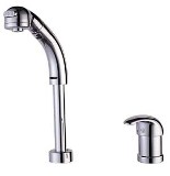 Wide-spread kitchen mixer E-0028