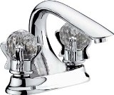 Double handle basin faucet E-0232