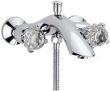 Double handle bathtub faucet E-0233