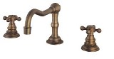 Wide spread basin mixer (Imitate Curio) E-0372