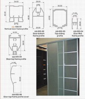 glass sliding door