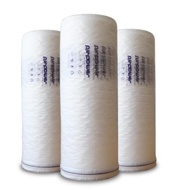 Bio-degradeable Air Power - Air Bubble Tube Wrap 400mmx230mm Air Cushion Packaging Film Roll 