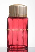 perfume bottle with UV cap and sprayer