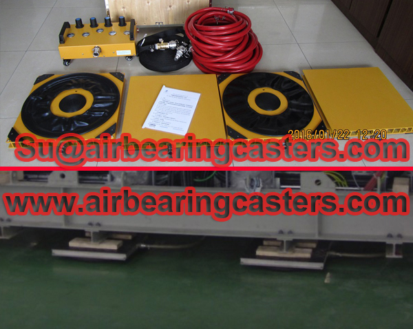 Air caster rigging system quotation