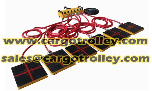 Air Caster Machine Moving Equipment Details