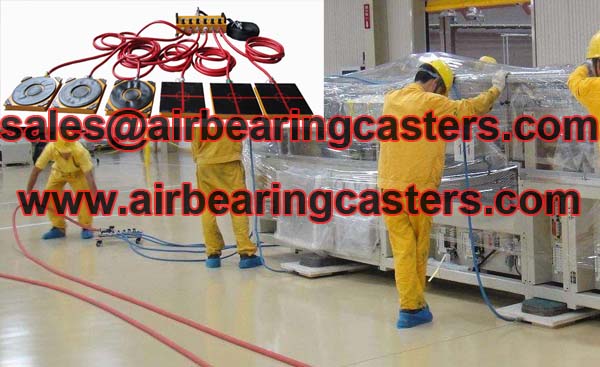 Modular air moving skates advantages